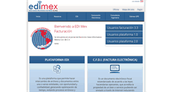 Desktop Screenshot of edimex.com.mx